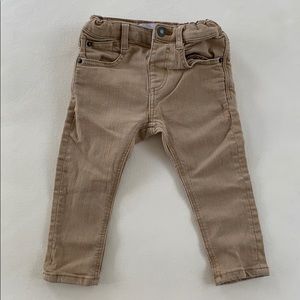 Zara baby boy tan pants
